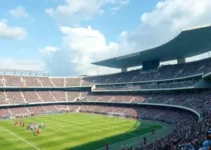 estádio penhorado
