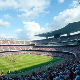 estádio penhorado